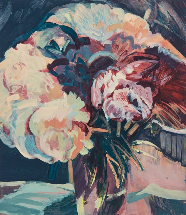 Renata Pari-Lewis Still, 2023 Acrylic on board, framed 40 x 35cm