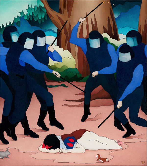 Caroline Zilinsky Clockwork, 2025 Oil on linen 137 x 122cm