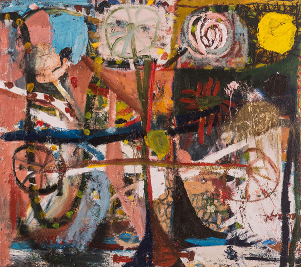 James Drinkwater Keep this Sea Shell, 2022 Oil on Linen 122 x 138cm