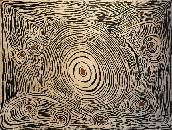 Nyurapayia Nampitjinpa Punkilpirri, 2009 Acrylic on linen 182 x 244cm