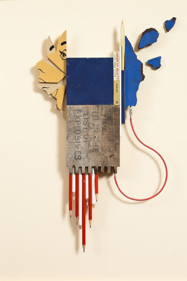 James Powditch Bombshell, 2023 Mixed media 40 x 60cm