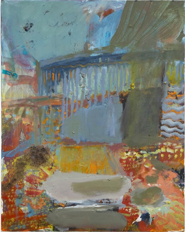 Stephanie Eather Packing the Ranger to head to Toganmain, 2023 Oil on polycotton, framed 77 x 61cm