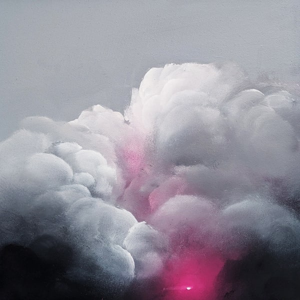 Brooklyn Whelan STUDY 09 , 2023 Oil and acrylic on canvas 30 x 30cm