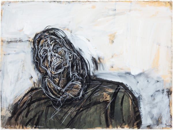 David Fairbairn G.E. No. 12, 2015 Acrylic gouache, charcoal & etching 60 x 76cm artwork size