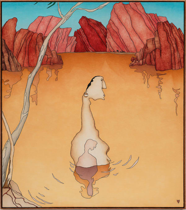 Caroline Zilinsky, After the Rain In Anthwerrke Gap, Alice Springs, 2025