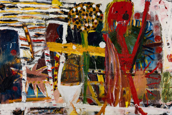 James Drinkwater The springs, 2023 oil on linen 122 x 183cm