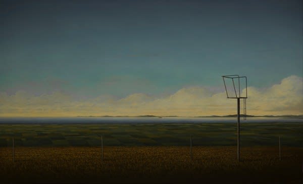 Adam Nudelman Before my eyes were open 2017 Oil on Linen 122x200cm