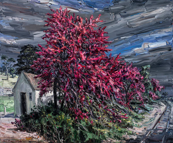 Jun Chen Rail Trail, 2018 Oil on Canvas 136.4 x 162.4cm