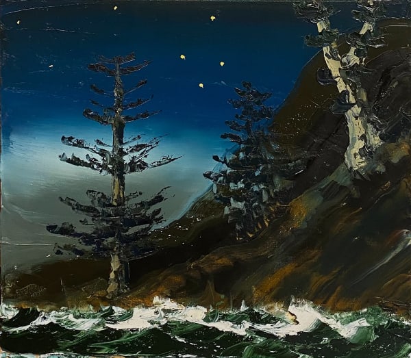 Paul Ryan Night Cloud II, 2021 Oil on Linen 71 x 82cm