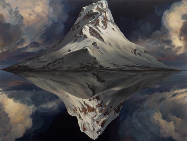 Jason Cordero The Pillars of Janus, 2024 Oil on linen 183 x 244cm