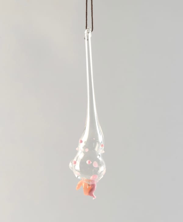 Floria Tosca Cabinet of Near Misses - Bargaining #5, 2024-25 Borosilicate glass 12 x 3cm dimensions variable