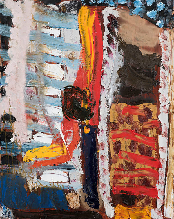 James Drinkwater Roll Me Out Over This Winter Ground , 2016 Oil on Board 94 x 75cm