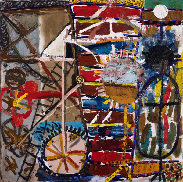 James Drinkwater École des Arts, 2024 Oil on linen 91.5 x 91.5cm