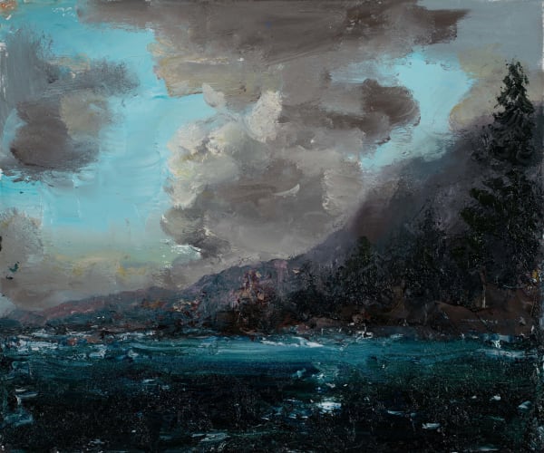 Paul Ryan JVR Sky 2, 2025 Oil on canvas 51 x 61cm