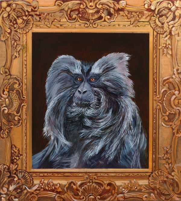 Floria Tosca Eugenia, 2025 Acrylic on board 45cm x 50cm