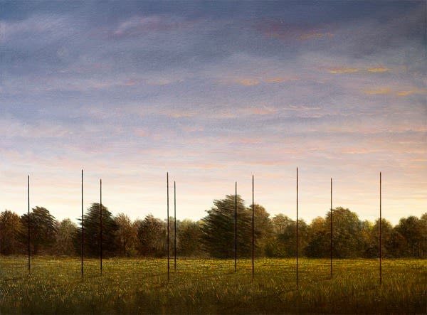 Adam Nudelman 7 Hours, 7 Days or 7 Years, 2013 Oil on panel 45.5x60.5cm