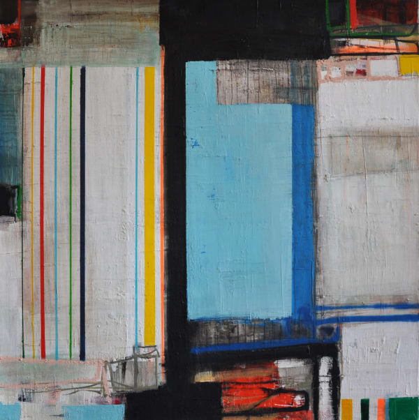 Morten Lassen Interaktion I, 2012 Oil on Linen 119 x 120.5cm