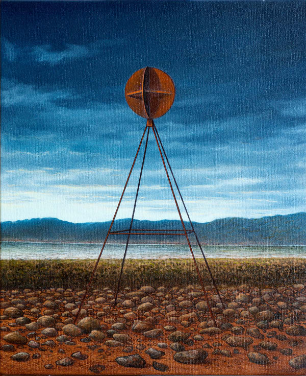 Adam Nudelman Beyond the turn, 2013 Oil on Canvas 45.8x38cm