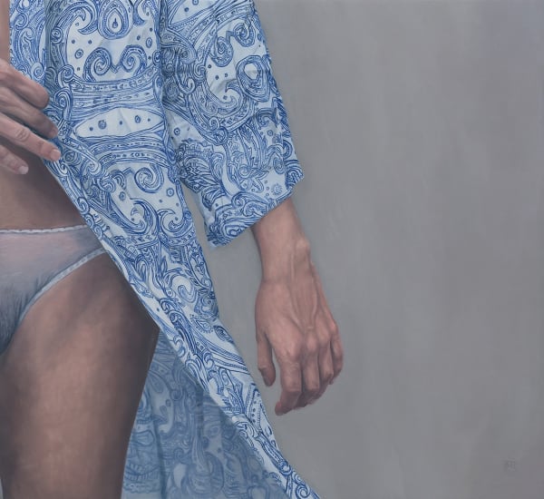 Jonathan Dalton The Return to Modesty, 2016 Oil on Board 55 x 60cm