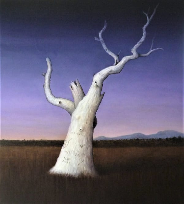 Adam Nudelman Where Some Find Peace, 2021 Acrylic and oil on linen 106.5 x 96.5cm