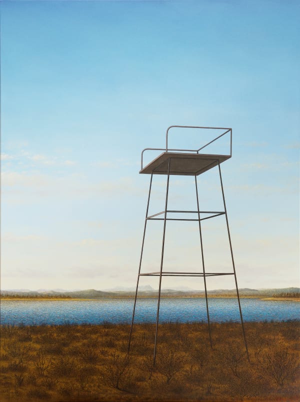 Adam Nudelman Constantly waiting for the change, 2013 Oil on Linen 122x92cm