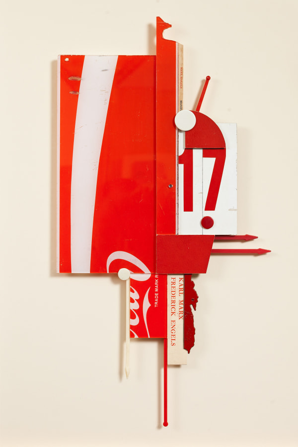 James Powditch Reds, 2023 Mixed media 40 x 60cm