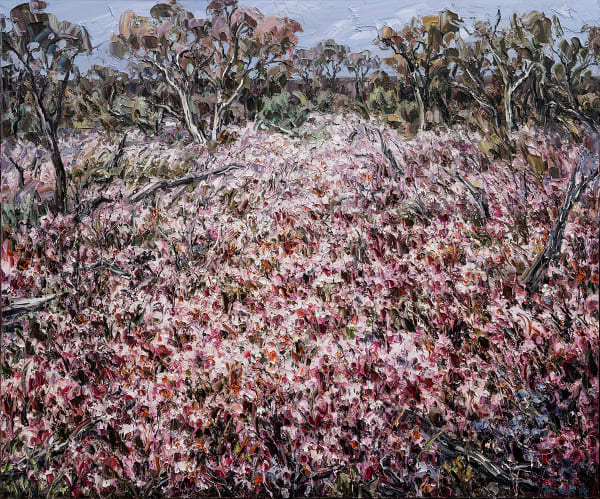 Jun Chen, Pink Hill, 2024