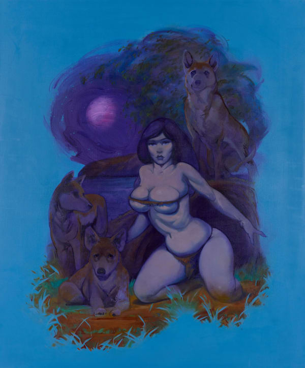 Leslie Rice, Helped By Dog (Azaria), 2025