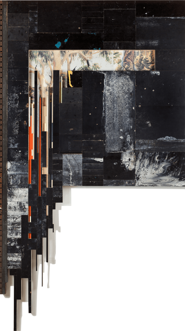 James Powditch The Proposition, 2021 Mixed Media 189 x 106cm