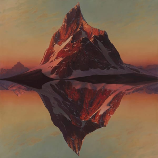 Jason Cordero Upon Realizing No One Noticed, 2021 Oil on Linen 142 x 142cm