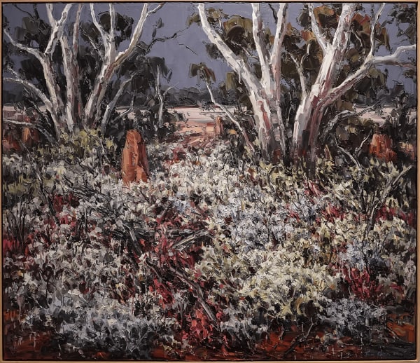 Jun Chen Redland, 2024 oil on canvas 137 x 160cm