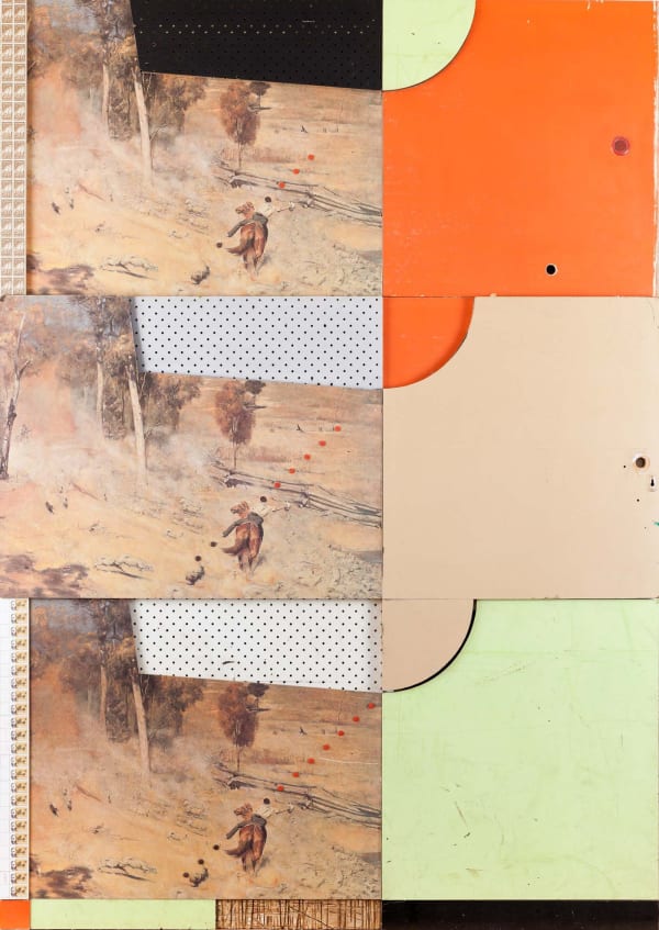 James Powditch Sunday Too Far Away , 2021 Mixed Media 180 x 130cm