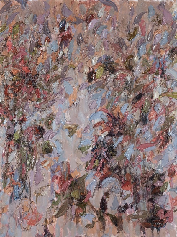 Christopher Horder Sparks of Nature IX, 2021 Oil on Board 60 x 45cm