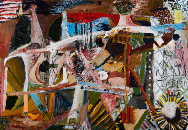 James Drinkwater Small's Jazz Club 1, 2023 Oil on linen 138 x 198cm