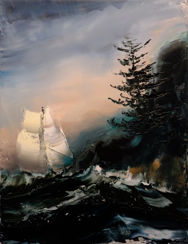 Paul Ryan, The Moth One Pine, 2024