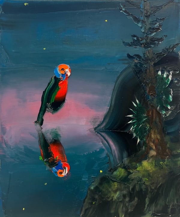 Paul Ryan, Night cove parrot, 2024