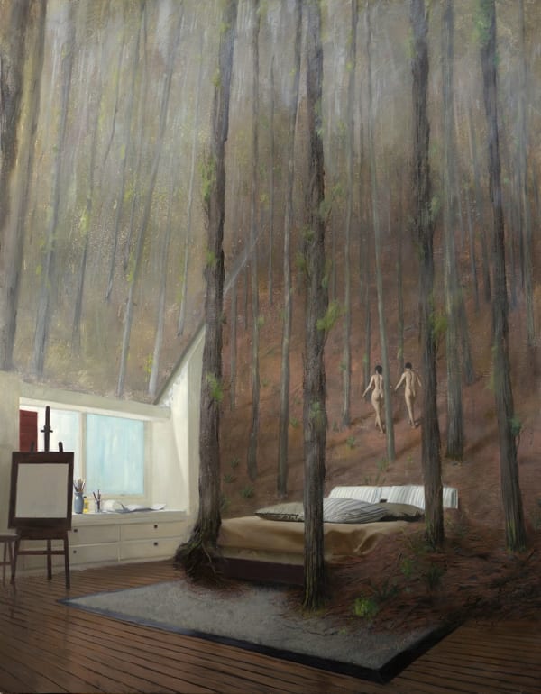 Ben Smith Vivify, 2021-2022 Oil on polyester canvas 150 x 120 cm