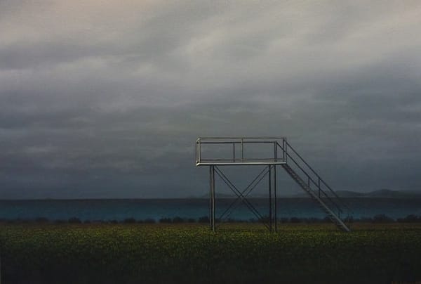 Adam Nudelman So many reasons why 2017 Acrylic and oil on linen 66x97cm