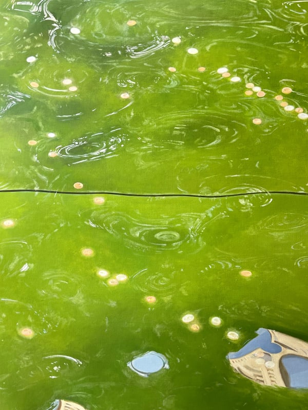 Mengfan Bai 白梦帆, Asymmetrical fountain pools Ⅱ 不对称的喷泉 Ⅱ, 2023