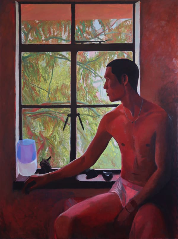 Killion Huang 黄加煜, Meditate Before the Tsunami 在海啸来临前冥想, 2024