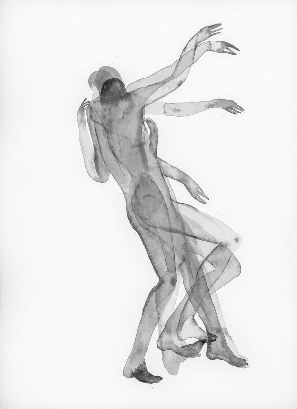 Meng Zhou 周蒙, Sketches of Impression 5 隐迹 5, 2023