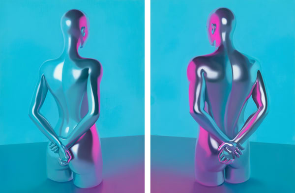 Yanmeng Zhang 章烟朦, Man, Woman and Blue, 2022