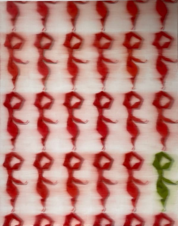 Mo Tong 童默, Red Scarf and Green Scarf 红领巾绿领巾, 2024