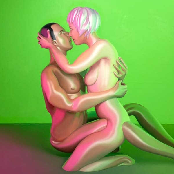 Yanmeng Zhang 章烟朦, Kiss, Hug and Green, 2021