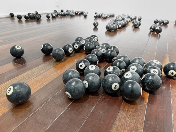 Lili Qian 钱丽丽, Black Eight 黑8 , 2019