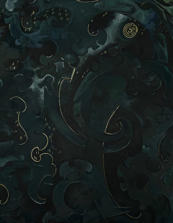 Mengfan Bai 白梦帆, Iridescent Pale Gold2220 黄白游2220, 2024