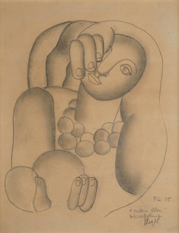 Fernand Léger, Femme tenant une boule, 1926