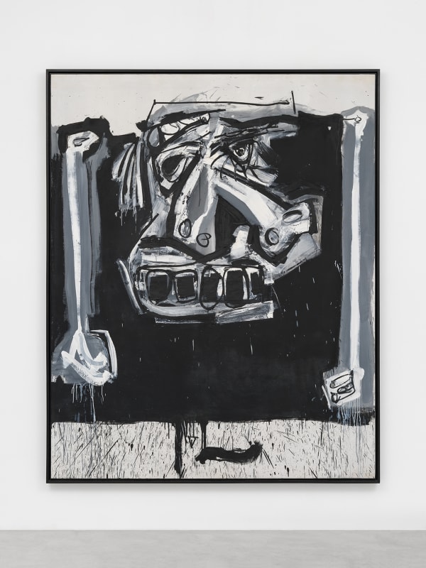 Antonio Saura Gran Cura II Huile sur toile 237 x 190 cm