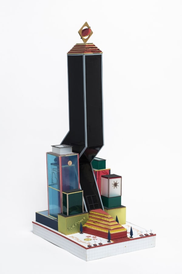 Bodys Isek Kingelez, Black Tower, 2000