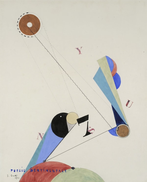 Jean Crotti, Poésie sentimentale, 1920